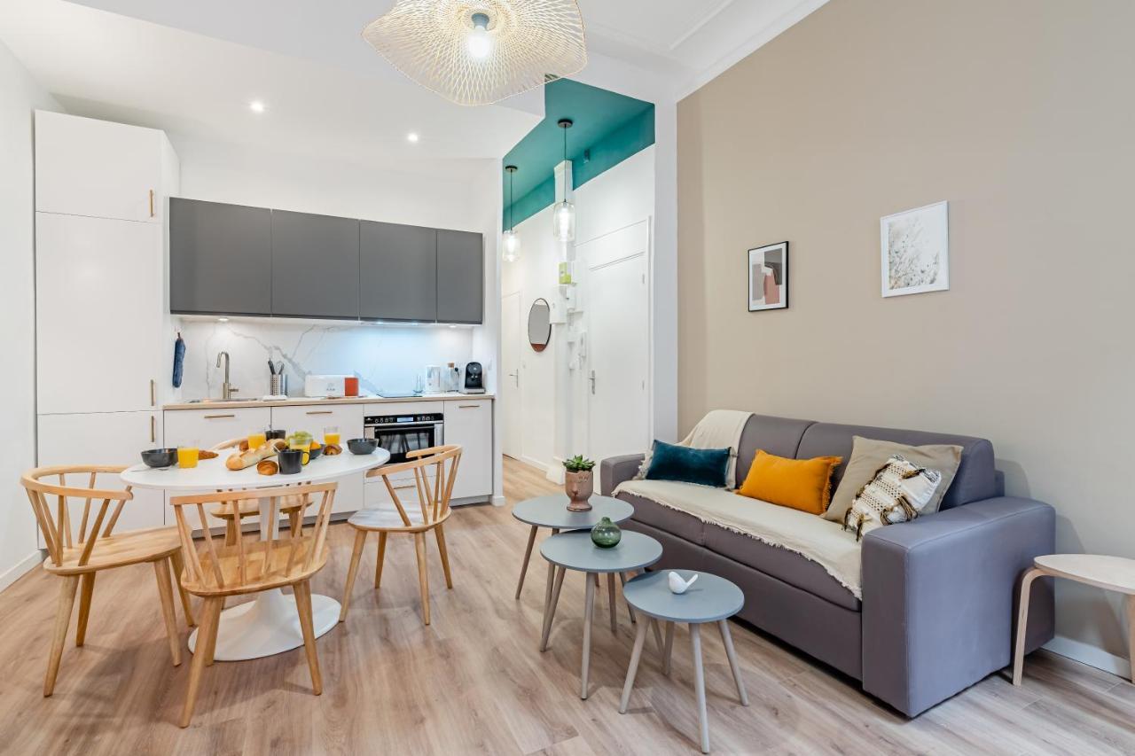 T3 Tout Confort, Moderne, En Centre Ville Marsella Exterior foto