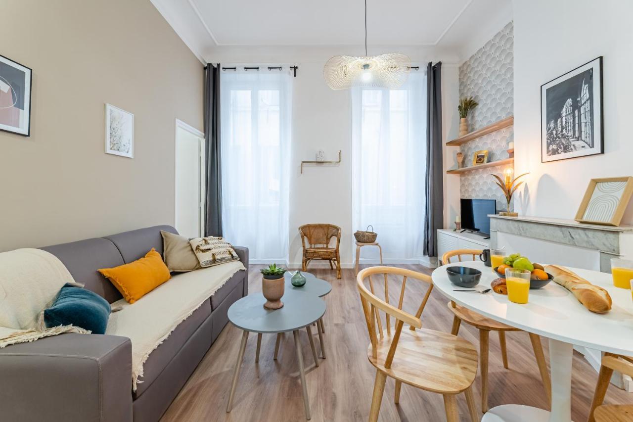 T3 Tout Confort, Moderne, En Centre Ville Marsella Exterior foto
